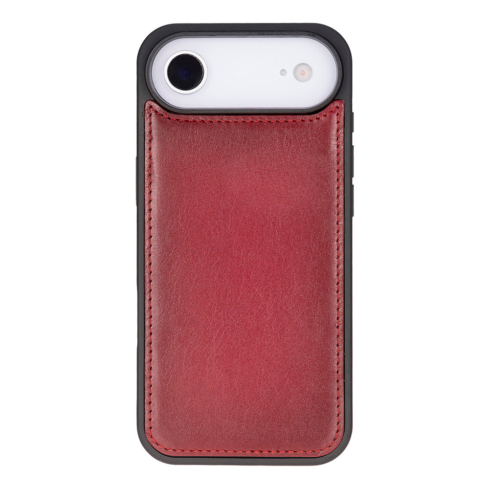 Leather iPhone 17-Air-Detachable Wallet Case