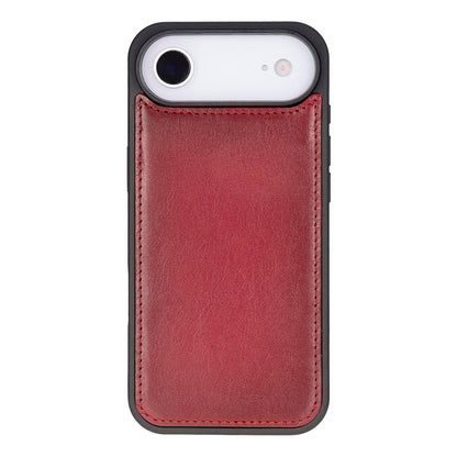 Leather iPhone 17-Air-Detachable Wallet Case