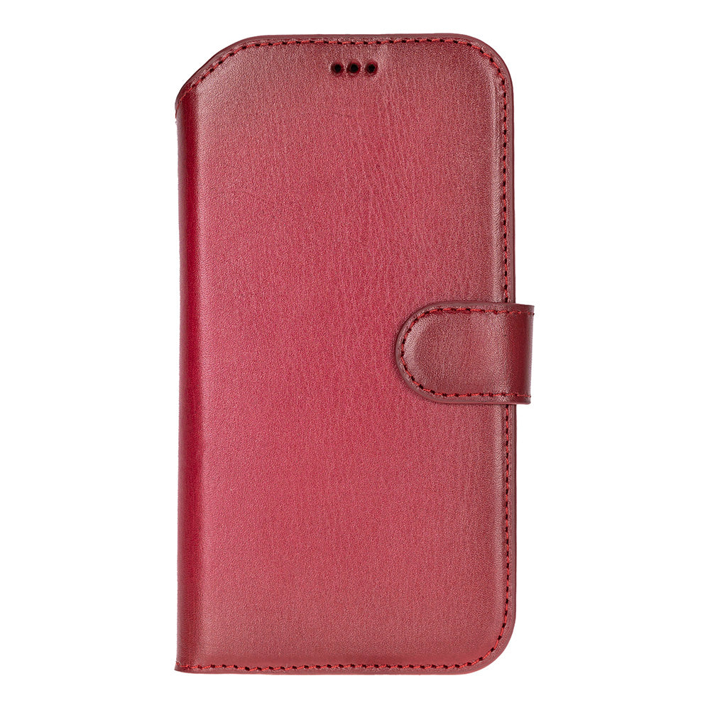 Leather iPhone 17-Air-Detachable Wallet Case