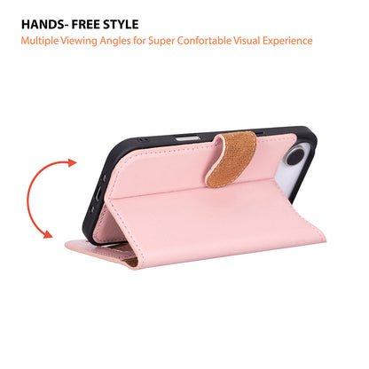 Leather iPhone 17-Air-Detachable Wallet Case