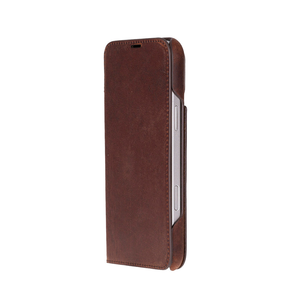 Leather iPhone 17 Air Folio Case