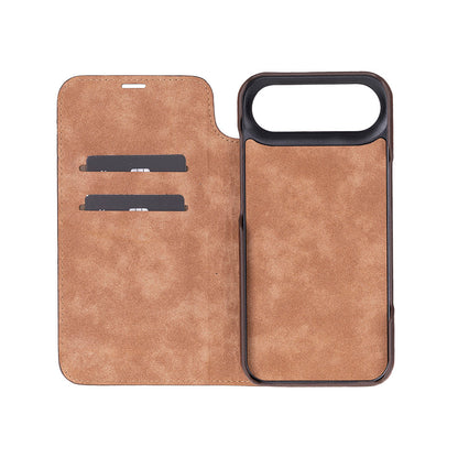Leather iPhone 17 Air Folio Case