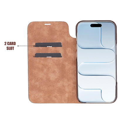Leather iPhone 17 Air Folio Case