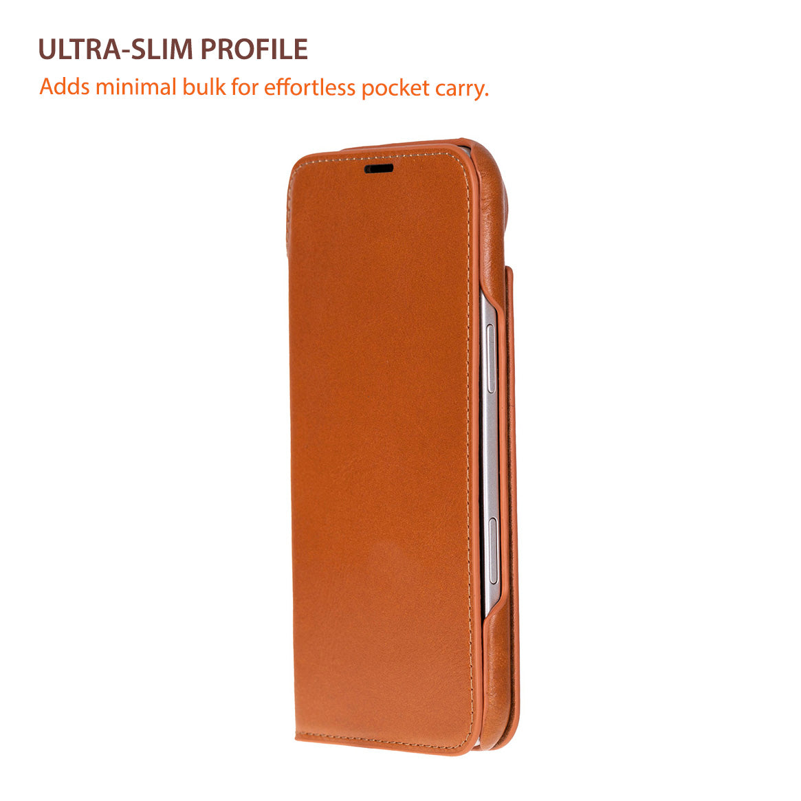 Leather iPhone 17 Air Folio Case