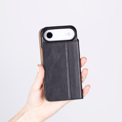 Leather iPhone 17 Air Folio Case