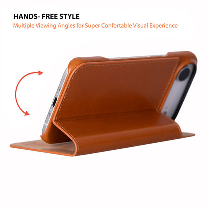 Leather iPhone 17 Air Folio Case