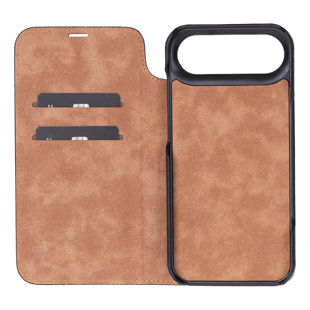 Leather iPhone 17 Air Folio Case