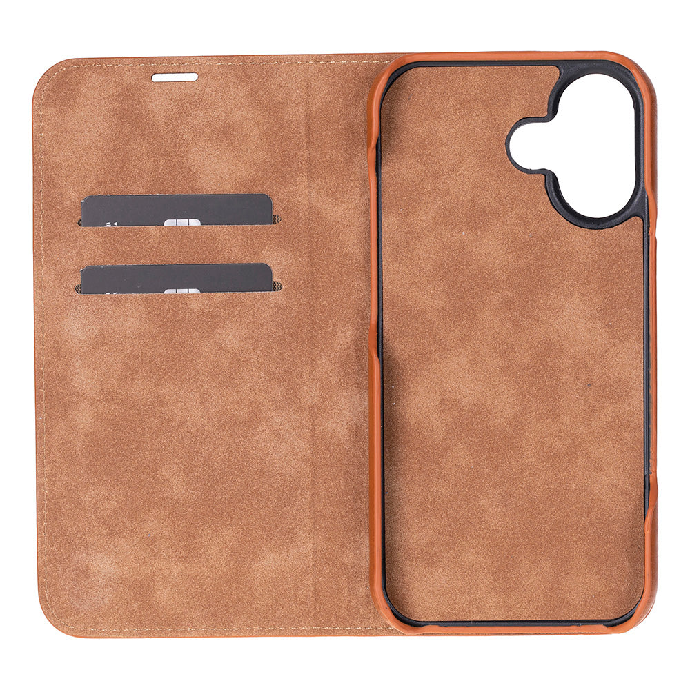 Leather iPhone 17 Folio Case