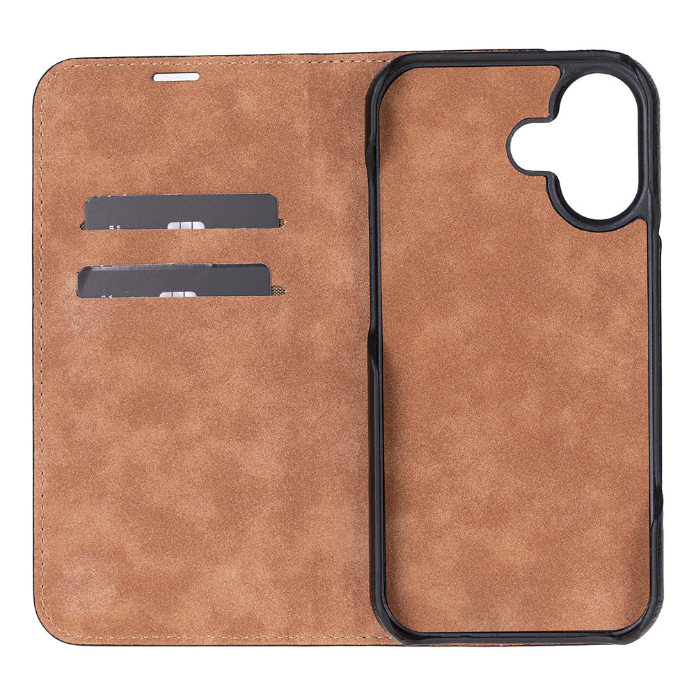 Leather iPhone 17 Folio Case