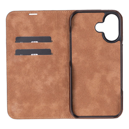 Leather iPhone 17 Folio Case