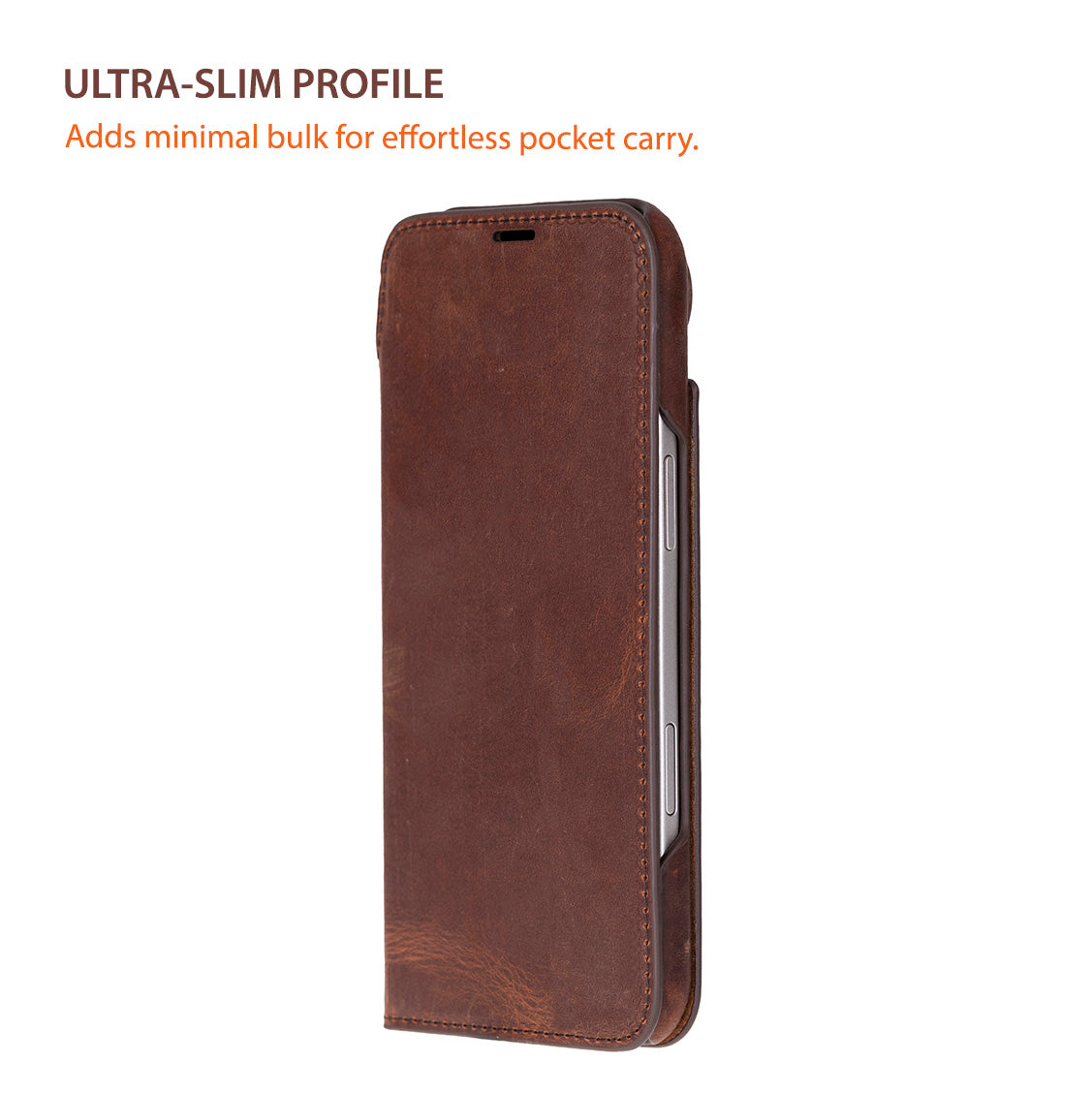Leather iPhone 17 Folio Case