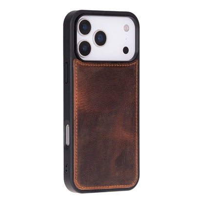 Leather iPhone 17-Pro-Detachable Wallet Case
