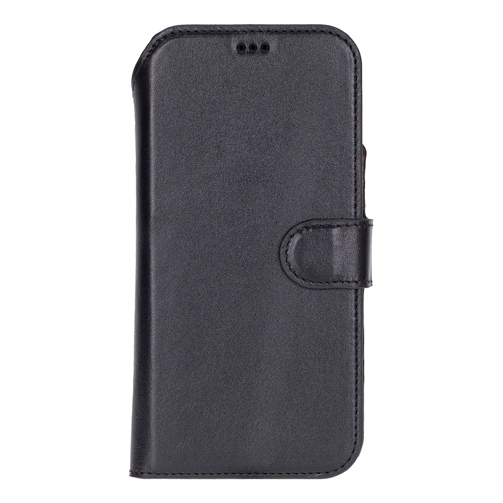 Leather iPhone 17-Pro-Detachable Wallet Case