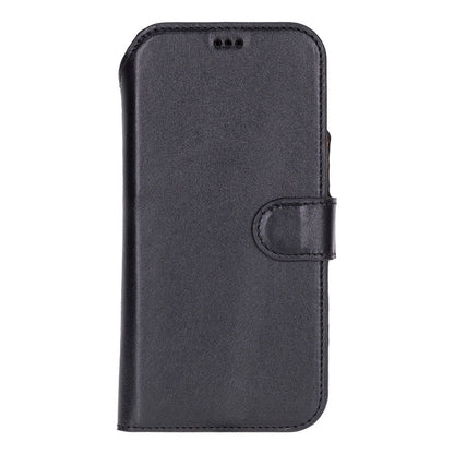 Leather iPhone 17-Pro-Detachable Wallet Case