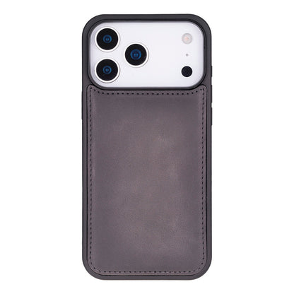 Leather iPhone 17-Pro-Detachable Wallet Case