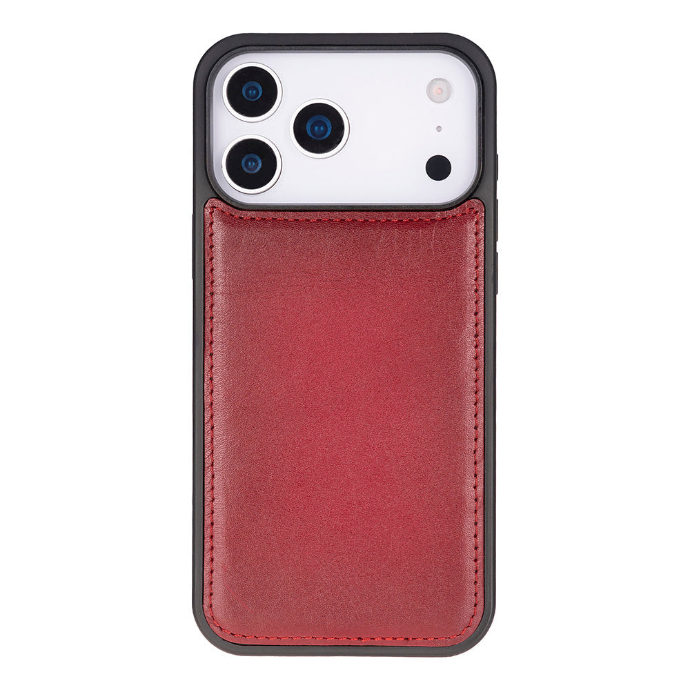 Leather iPhone 17-Pro-Detachable Wallet Case
