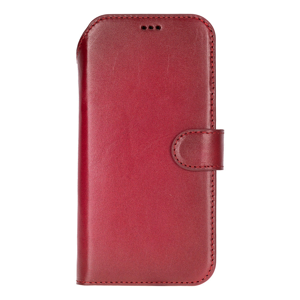 Leather iPhone 17-Pro-Detachable Wallet Case