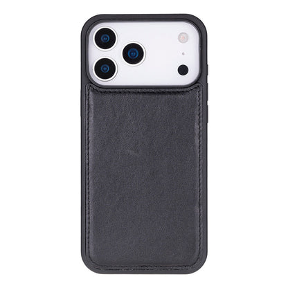 Leather iPhone 17-Pro-Detachable Wallet Case