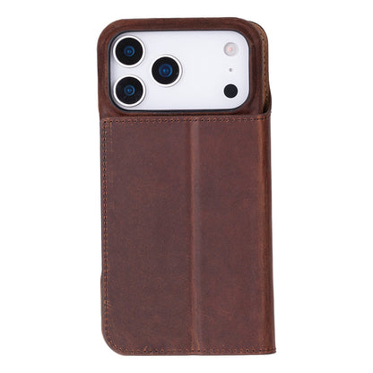 Leather iPhone 17 Pro Folio Case
