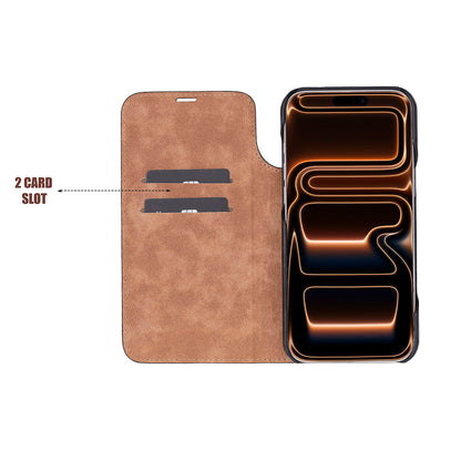 Leather iPhone 17 Pro Folio Case