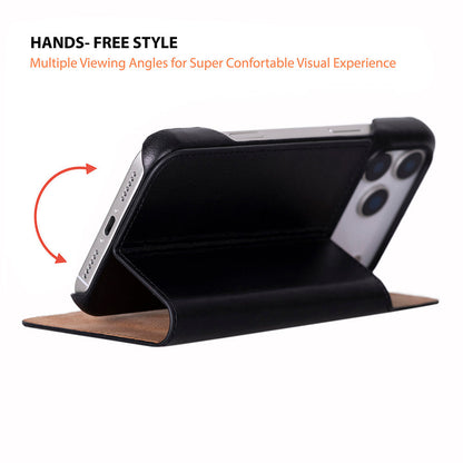 Leather iPhone 17 Pro Folio Case