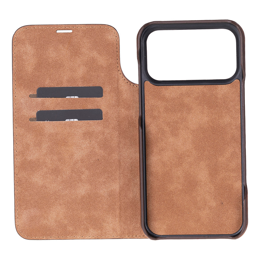 Leather iPhone 17 Pro Folio Case