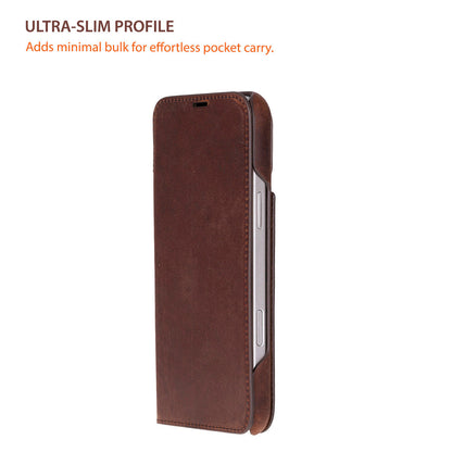 Leather iPhone 17 Pro Folio Case