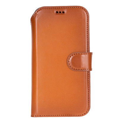 Leather iPhone 17-Pro-Max Detachable Wallet Case