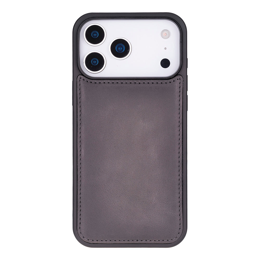 Leather iPhone 17-Pro-Max Detachable Wallet Case