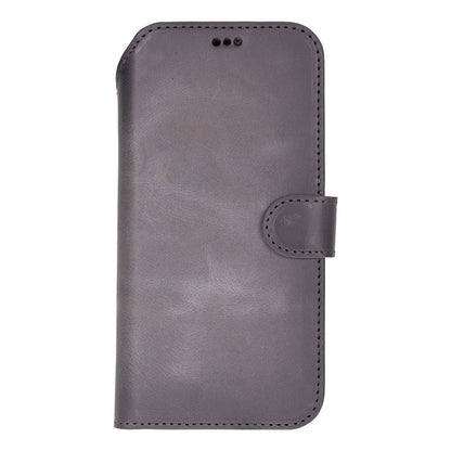 Leather iPhone 17-Pro-Max Detachable Wallet Case