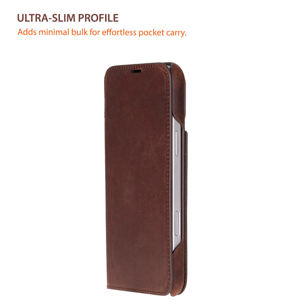 Leather iPhone 17 Pro Max Folio Case