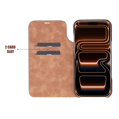 Leather iPhone 17 Pro Max Folio Case