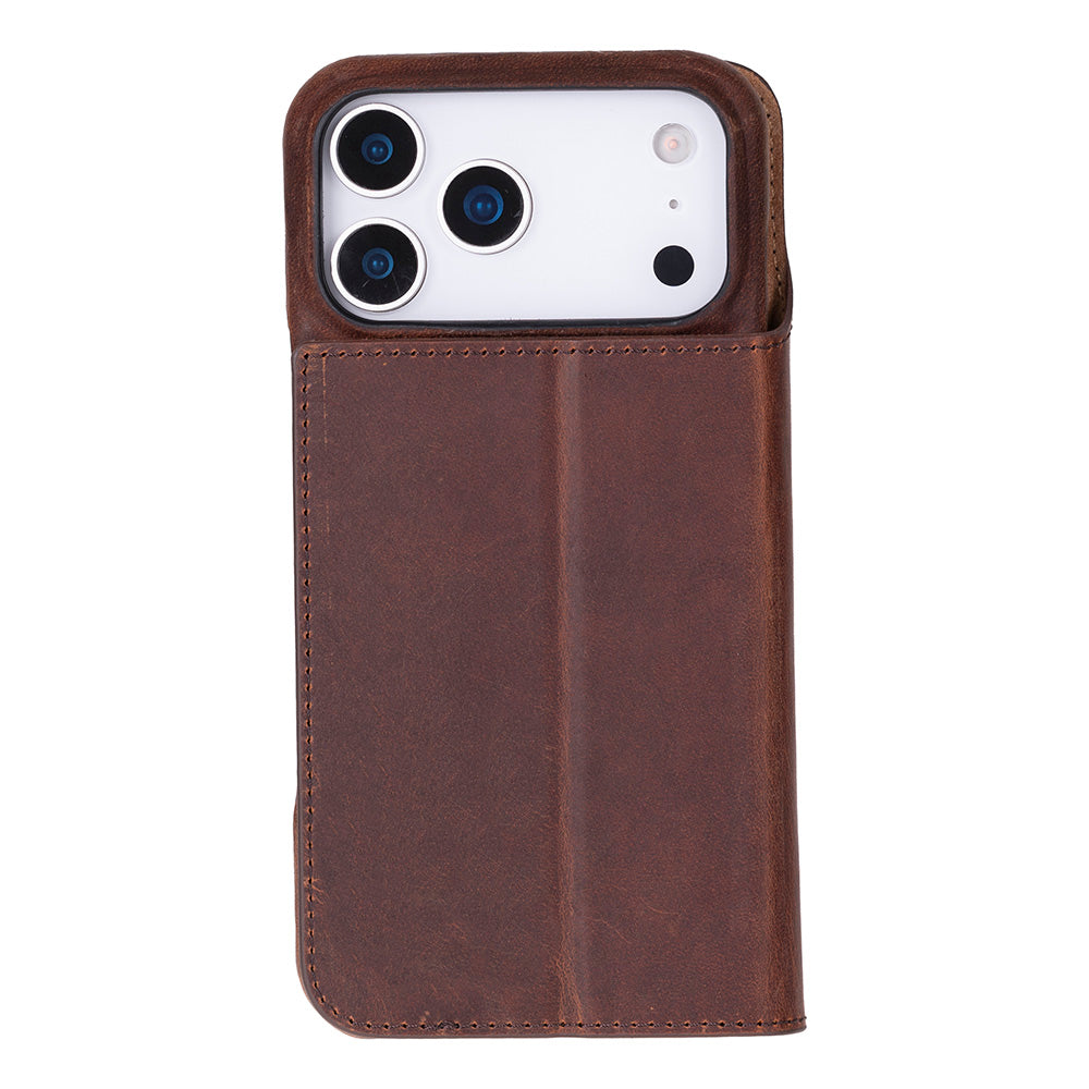 Sonat Leather iPhone 17 Pro Max Folio Case Tan Sonat Leather iPhone 17 Pro Max Folio Case Tan