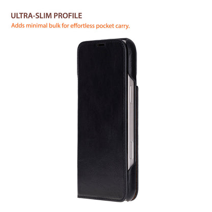 Leather iPhone 17 Pro Max Folio Case