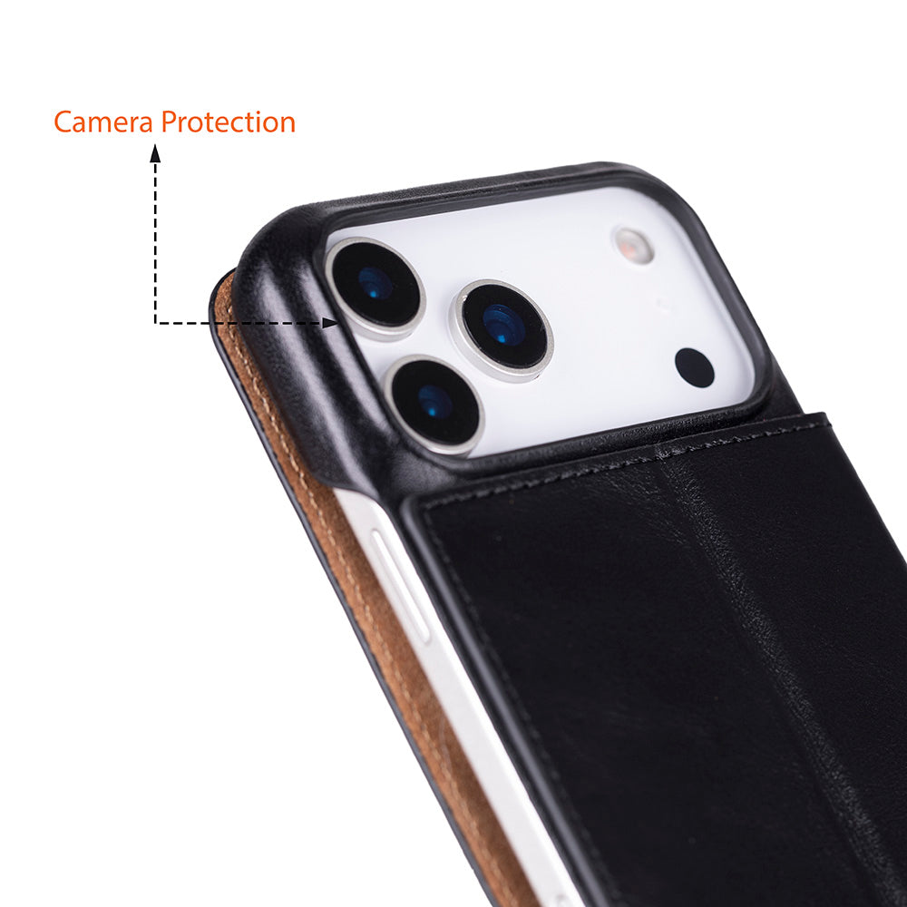 Leather iPhone 17 Pro Max Folio Case