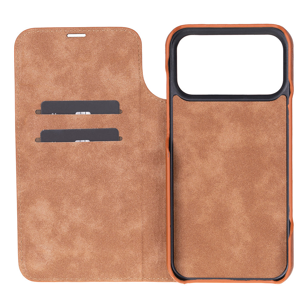 Leather iPhone 17 Pro Max Folio Case