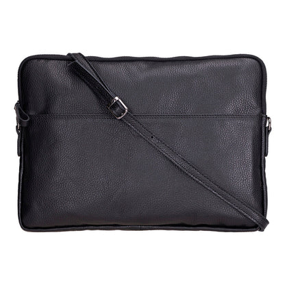 Leeds Slim Leather Laptop & Tablet Case - Messenger Bag for 14” & 16”