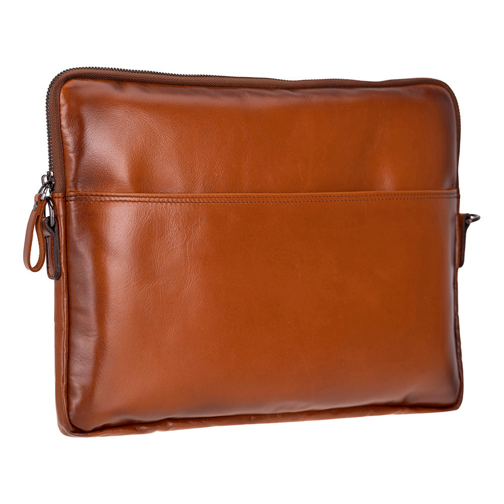 Leeds Slim Leather Laptop & Tablet Case - Messenger Bag for 14” & 16”
