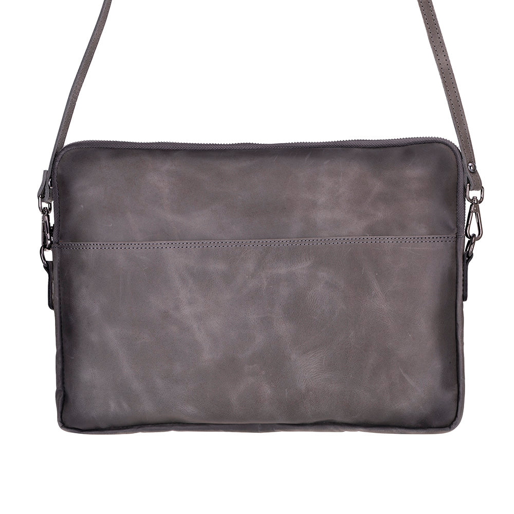 Leeds Slim Leather Laptop & Tablet Case - Messenger Bag for 14” & 16”