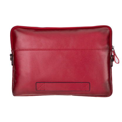Leeds Slim Leather Laptop & Tablet Case - Messenger Bag for 14” & 16”
