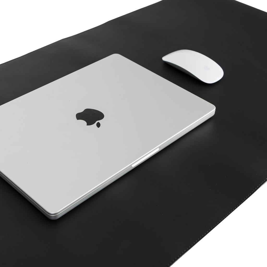 Natural Leather Desk Mat 14.6" x 31.5" (37 Cm x 80 Cm)