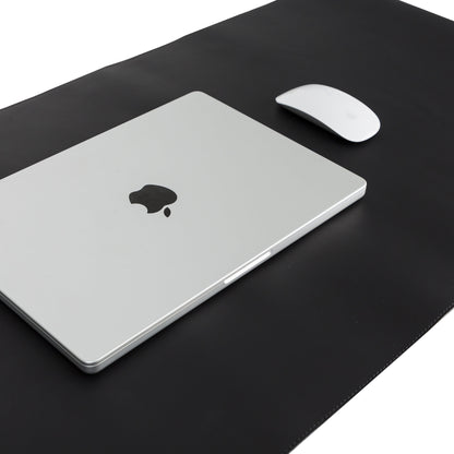 Natural Leather Desk Mat 14.6" x 31.5" (37 Cm x 80 Cm)