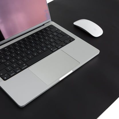 Natural Leather Desk Mat 14.6" x 31.5" (37 Cm x 80 Cm)