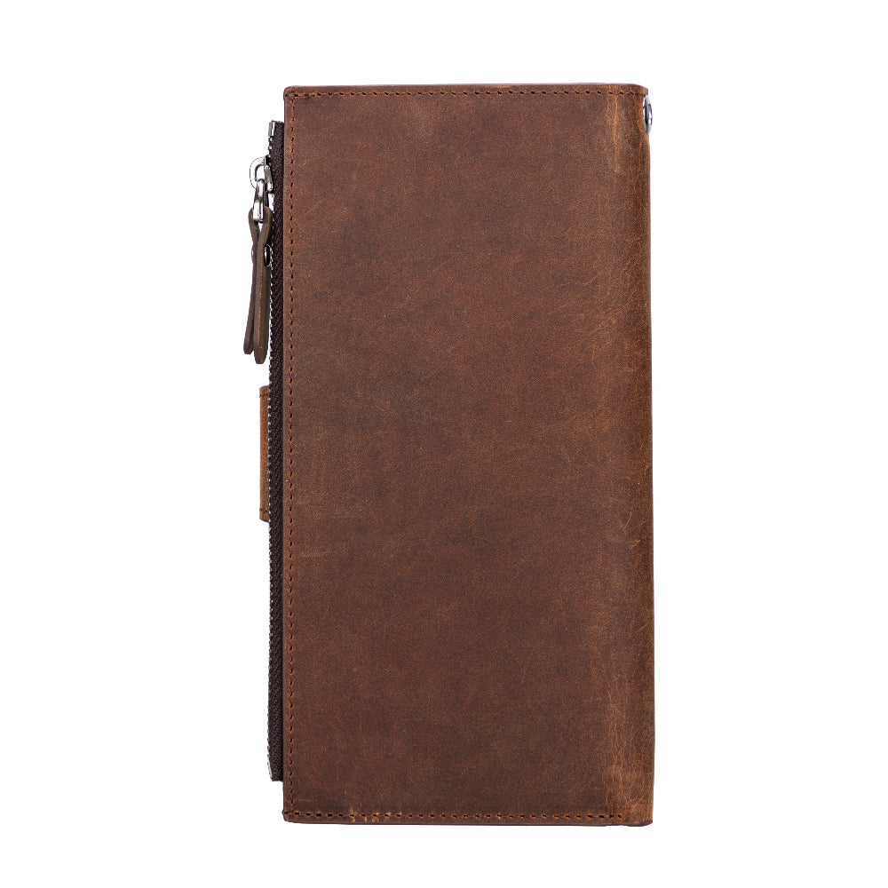 Lozan Strap Genuine Leather Crossbody Phone Wallet