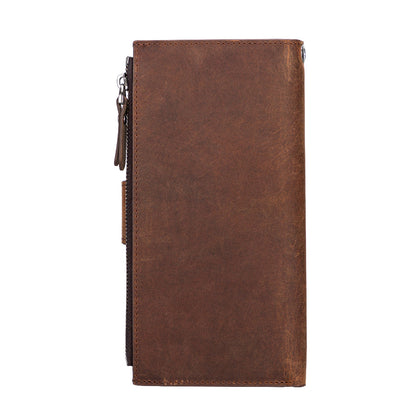 Lozan Strap Genuine Leather Crossbody Phone Wallet