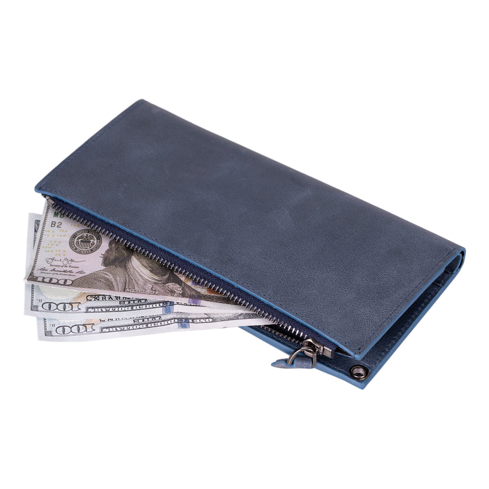 Lozan Strap Genuine Leather Crossbody Phone Wallet