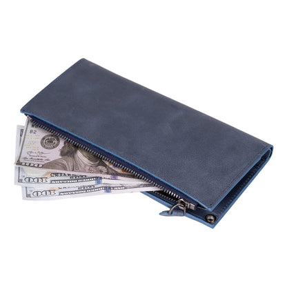 Lozan Strap Genuine Leather Crossbody Phone Wallet