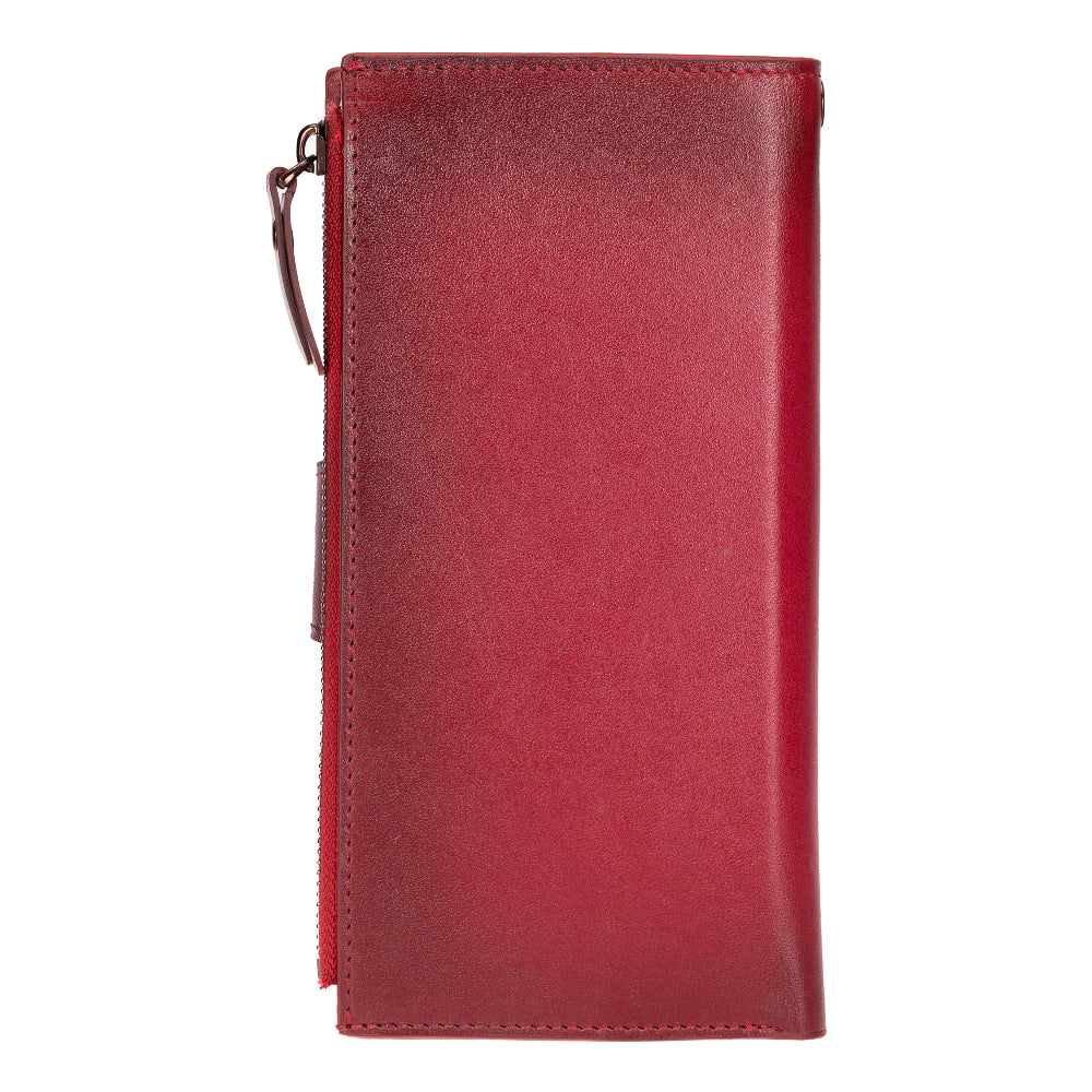 Lozan Strap Genuine Leather Crossbody Phone Wallet