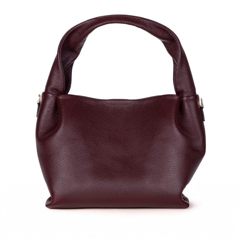 Pebbled Leather Shopper Women's Tote Bag