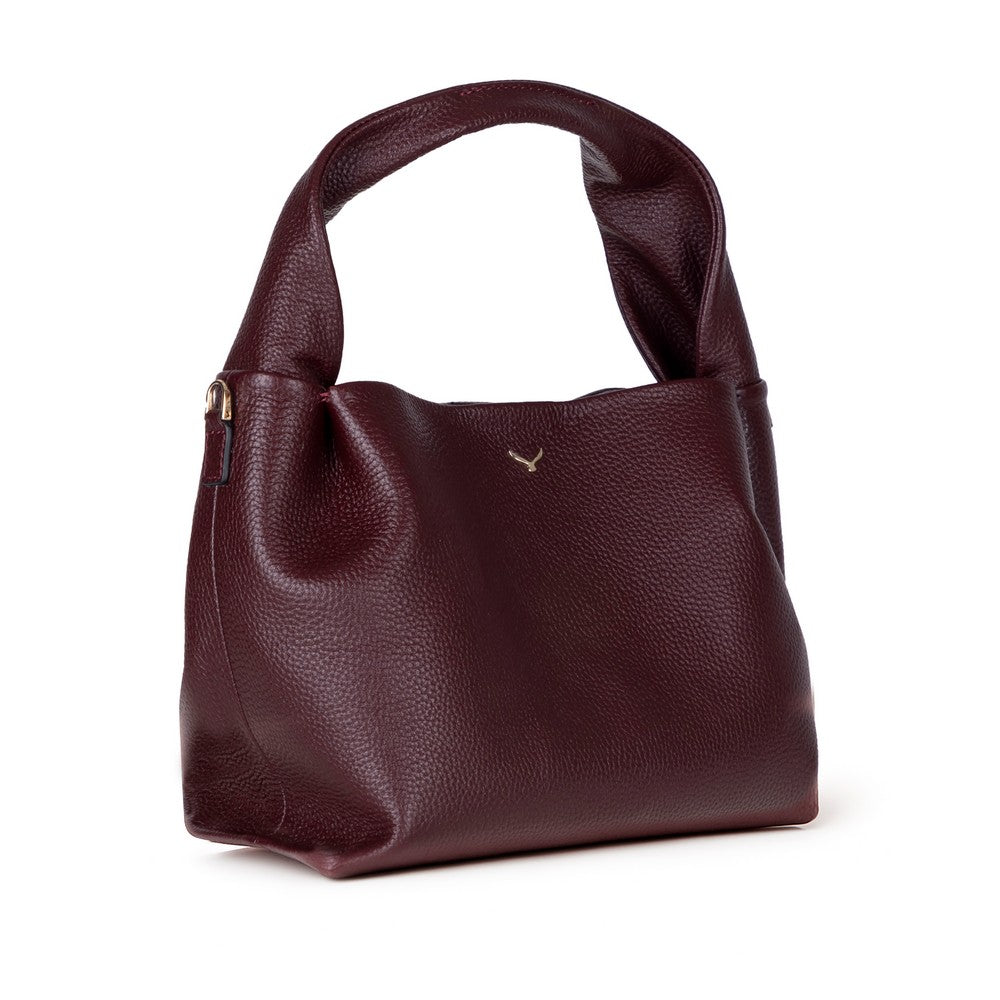 Pebbled Leather Shopper Women's Tote Bag